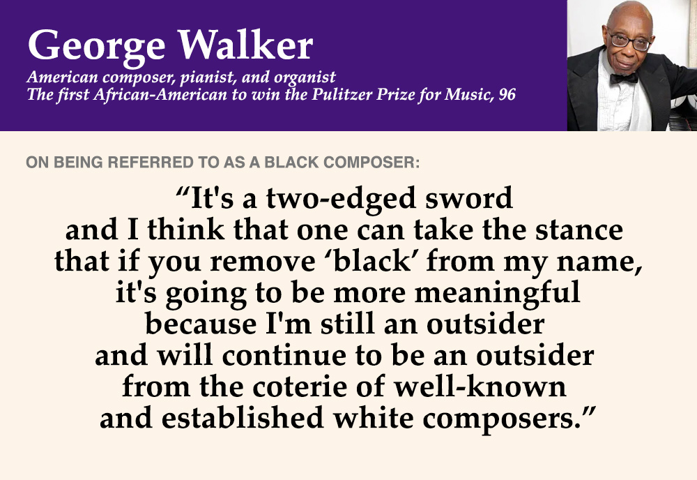 george walker composer
